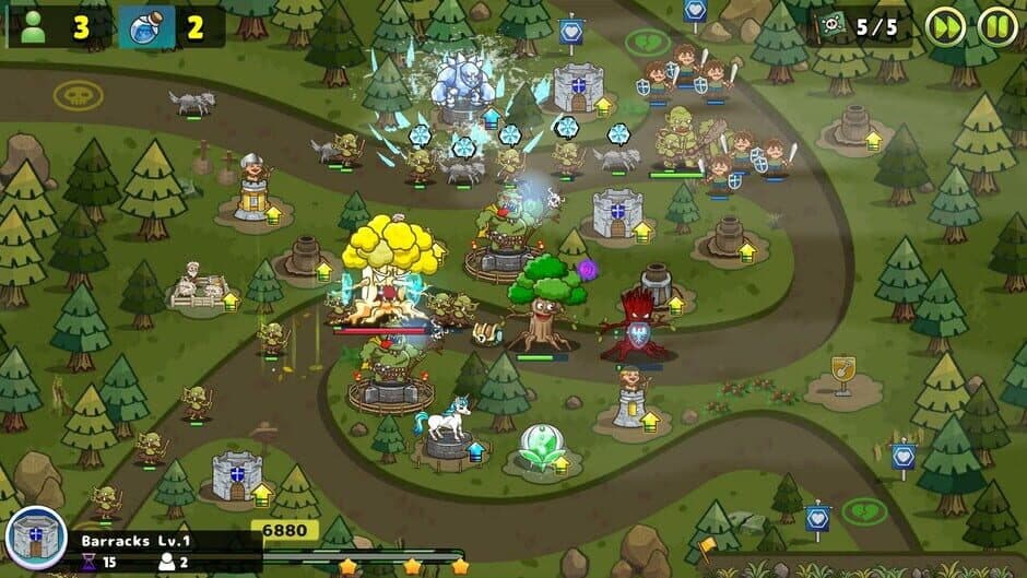 Скриншот 5 из Luna & Monsters TD: The Deprived Magical Kingdom