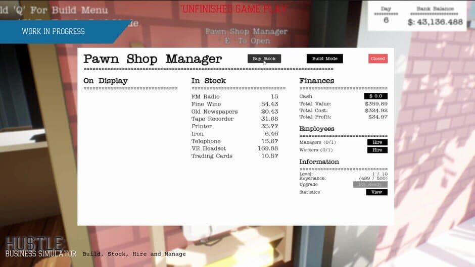 Скриншот 1 из Hustle Simulator