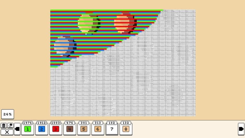 Скриншот 1 из Coloring Pixels: Illusions Pack
