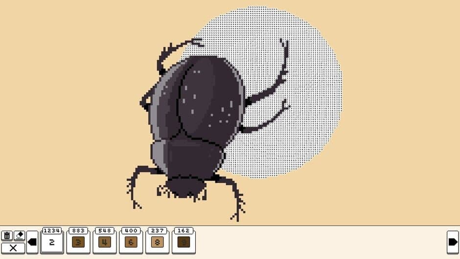Скриншот 2 из Coloring Pixels: Insects Pack