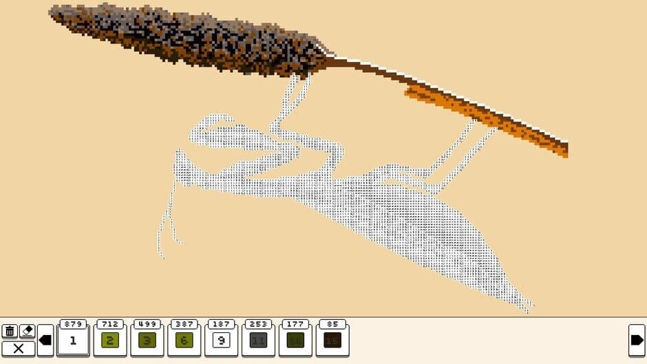 Скриншот 3 из Coloring Pixels: Insects Pack