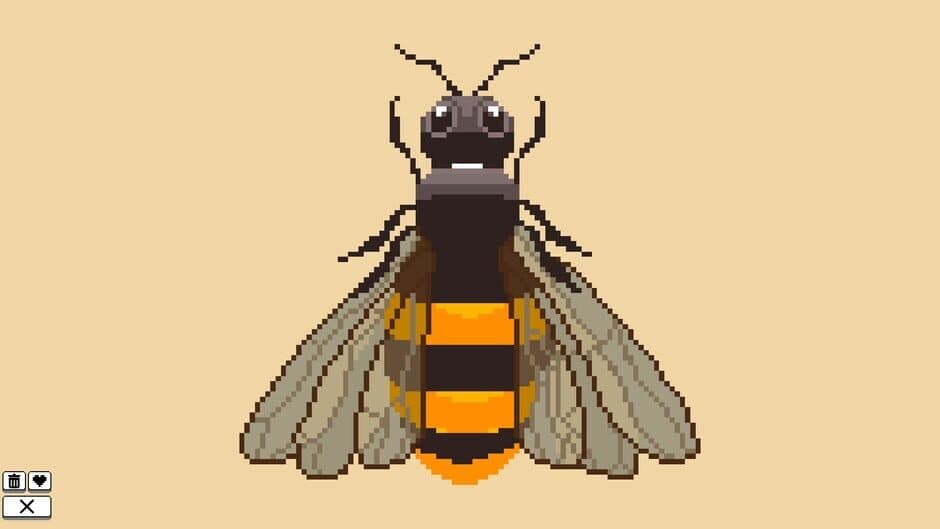 Скриншот 4 из Coloring Pixels: Insects Pack