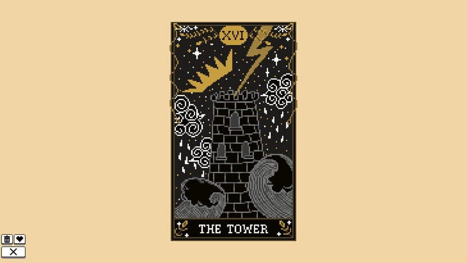 Скриншот 4 из Coloring Pixels: Tarot Pack