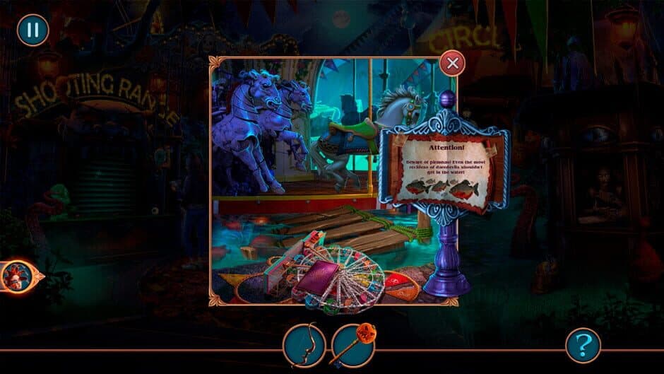 Скриншот 1 из Gloomy Tales: Horrific Show - Collector's Edition