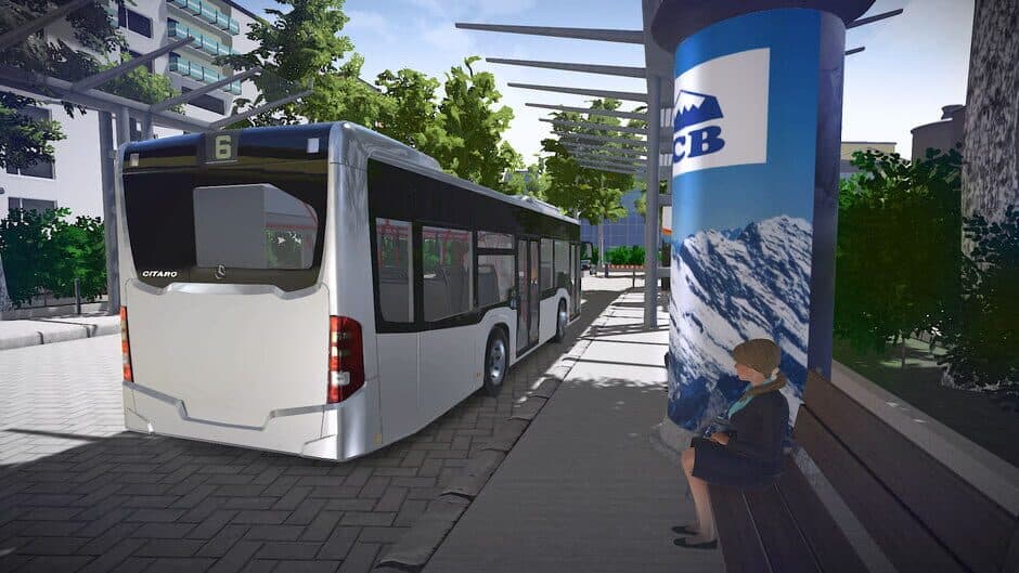 Скриншот 6 из Bus Simulator 16: Mercedes-Benz-Citaro