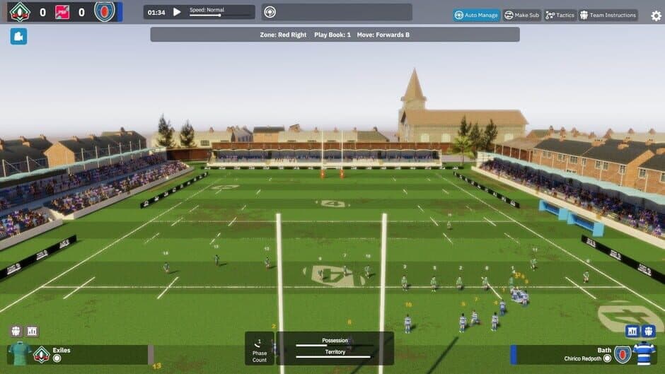 Скриншот 8 из Rugby Union Team Manager 4