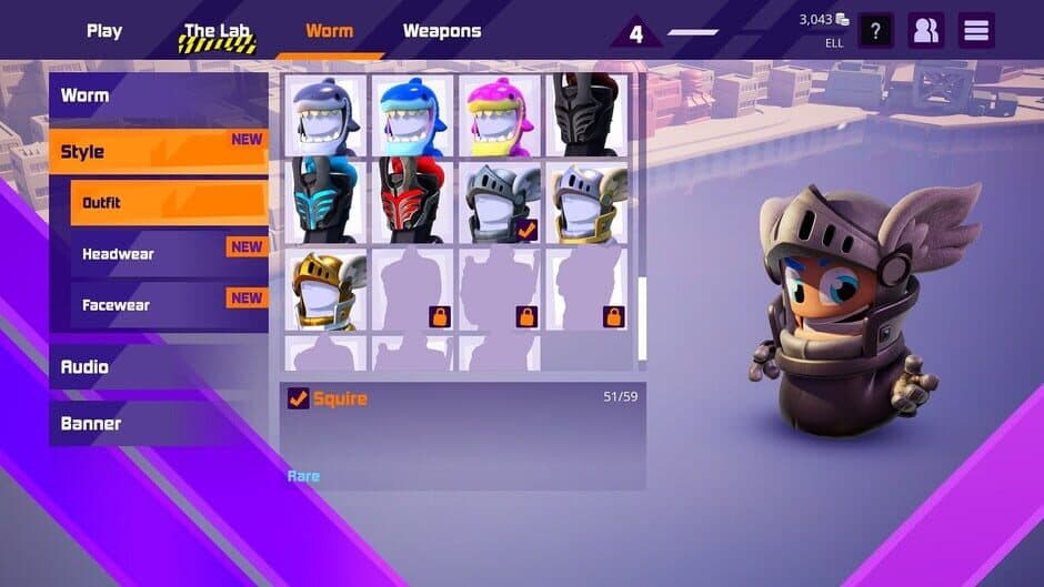 Скриншот 2 из Worms Rumble: Honor & Death Pack