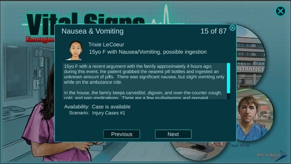 Скриншот 5 из Vital Signs: Emergency Department - Injuries Package #1