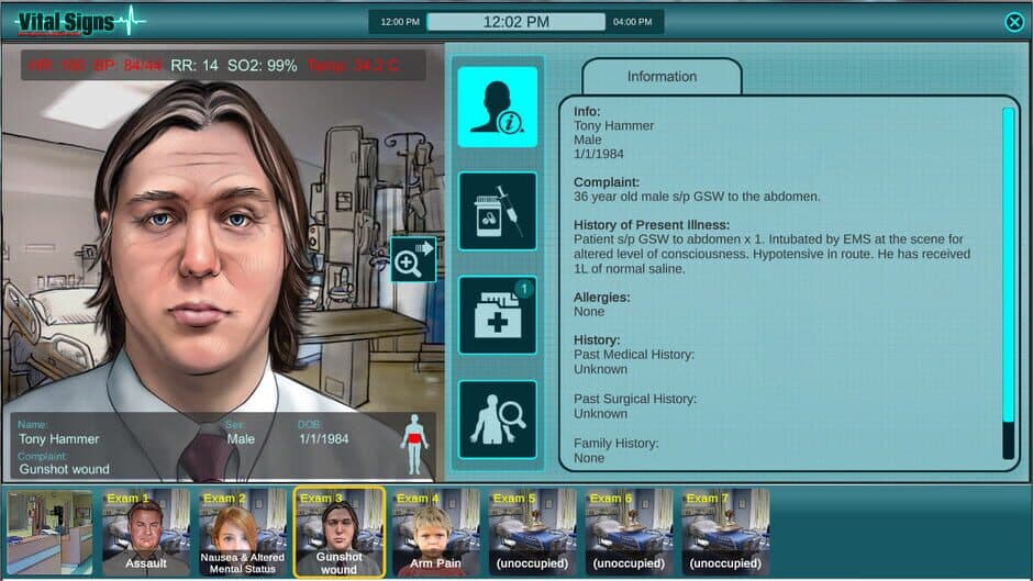 Скриншот 4 из Vital Signs: Emergency Department - Injuries Package #1