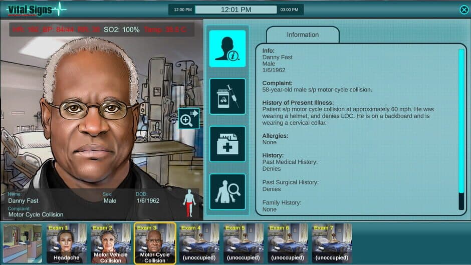 Скриншот 3 из Vital Signs: Emergency Department - Older Adult Cases Package