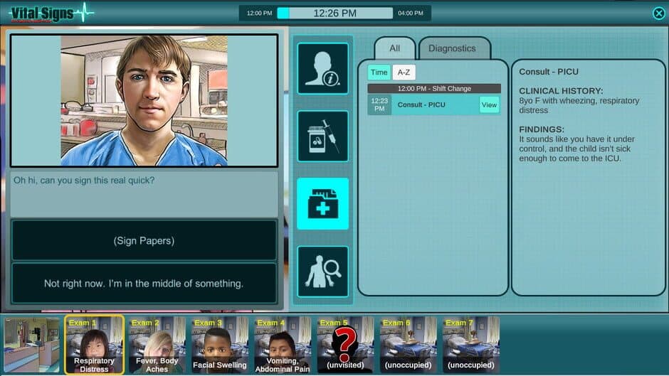 Скриншот 5 из Vital Signs: Emergency Department - Pediatric Common Disease Package