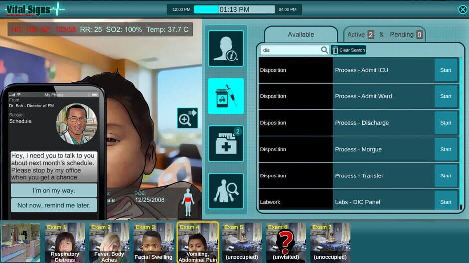 Скриншот 4 из Vital Signs: Emergency Department - Pediatric Common Disease Package