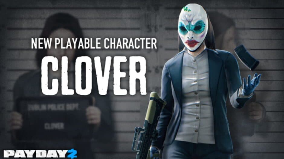 Скриншот 1 из Payday 2: Clover Character Pack