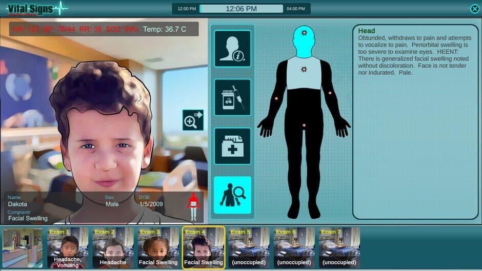 Скриншот 2 из Vital Signs: Emergency Department - Pediatric Rare Disease Package