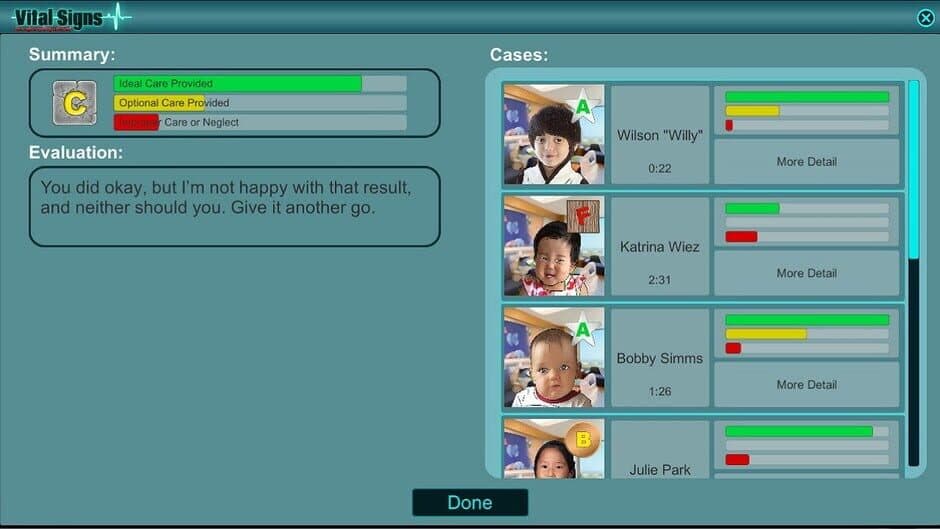 Скриншот 4 из Vital Signs: Emergency Department - Pediatric Respiratory Disease Package