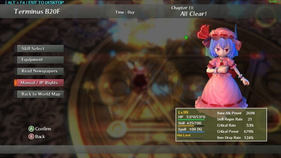 Скриншот 6 из Touhou: Scarlet Curiosity