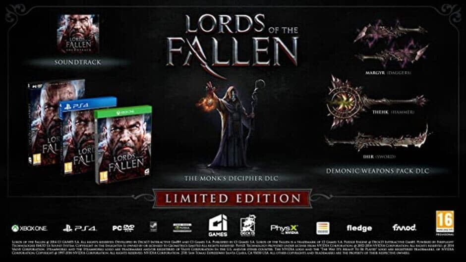 Скриншот 1 из Lords of the Fallen: Limited Edition