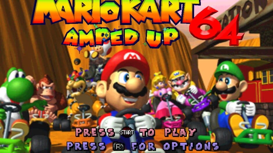 Скриншот 1 из Mario Kart 64: Amped Up