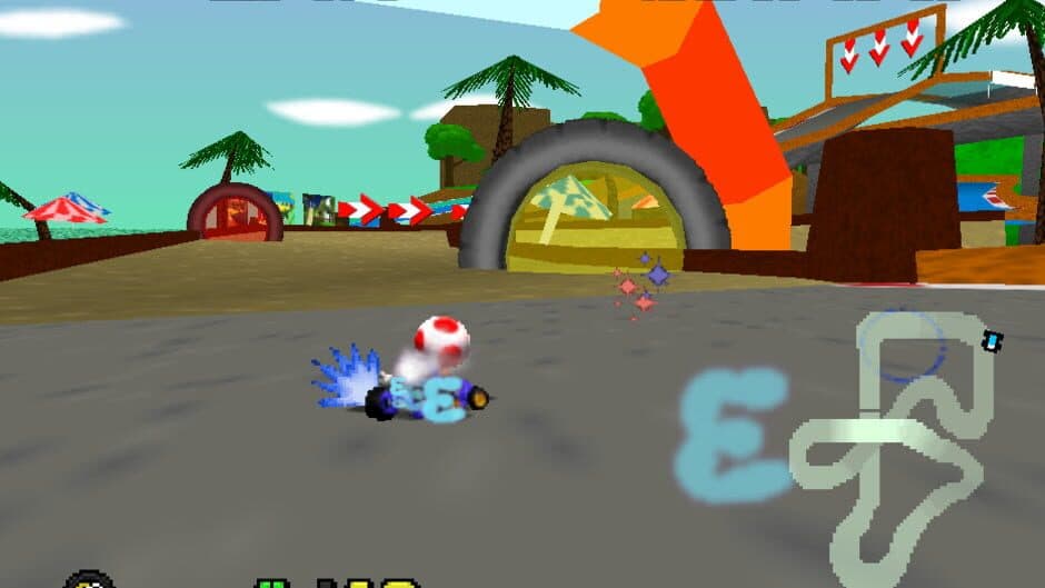 Скриншот 2 из Mario Kart 64: Amped Up