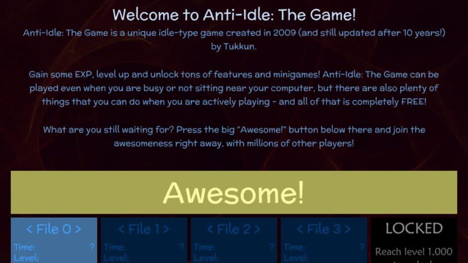 Скриншот 1 из Anti-Idle: The Game