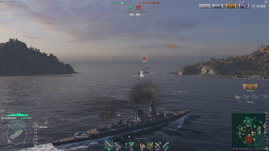Скриншот 2 из World of Warships: Admiral Graf Spee Pack