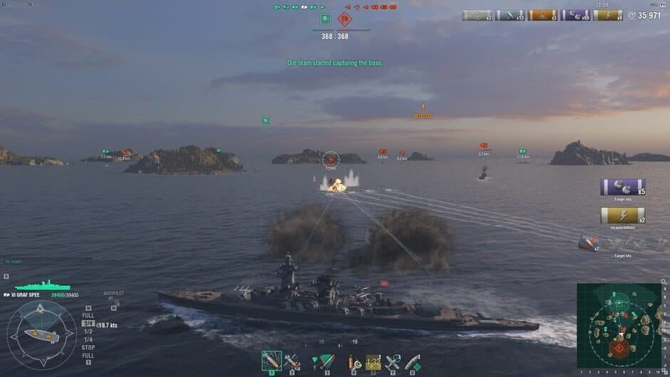 Скриншот 4 из World of Warships: Admiral Graf Spee Pack