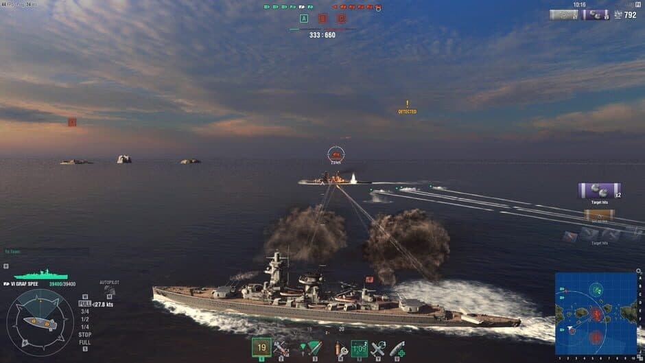 Скриншот 5 из World of Warships: Admiral Graf Spee Pack