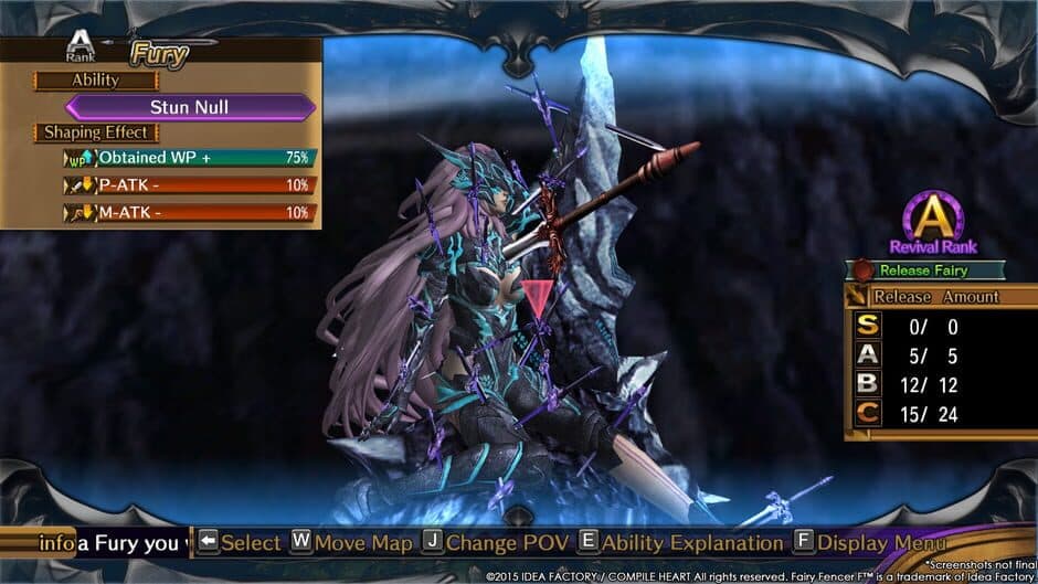 Скриншот 2 из Fairy Fencer F: Weapon Change Accessory Set