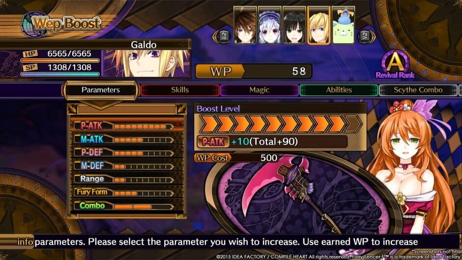 Скриншот 12 из Fairy Fencer F: Weapon Change Accessory Set