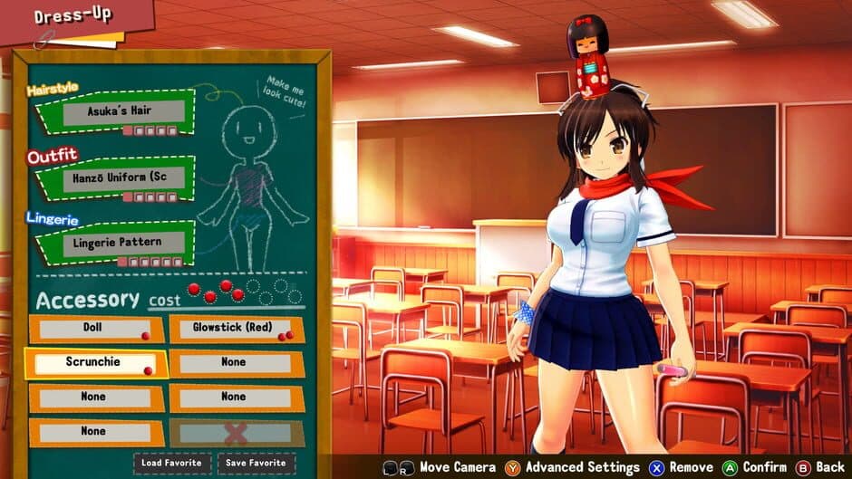 Скриншот 2 из Senran Kagura Reflexions: 30 Accessory Set