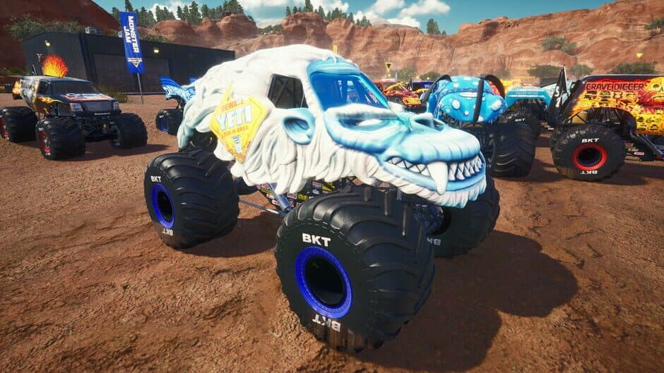 Скриншот 2 из Monster Jam Steel Titans: Fire & Ice Truck Bundle