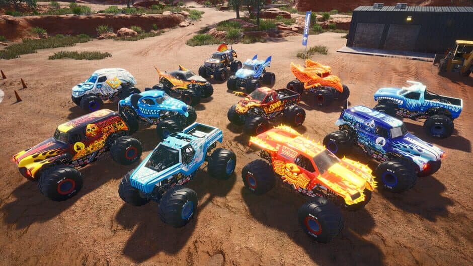 Скриншот 5 из Monster Jam Steel Titans: Fire & Ice Truck Bundle