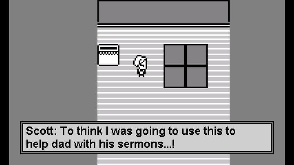 Скриншот 1 из Welcome to Scott's Story in the World of Our Church and Halloween: Visual Novel