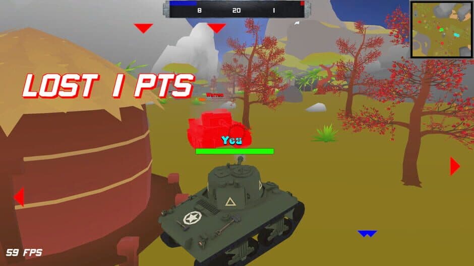 Скриншот 2 из WWII: Tank Battle Arena
