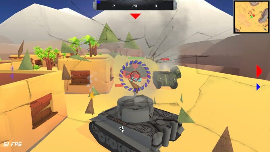 Скриншот 3 из WWII: Tank Battle Arena
