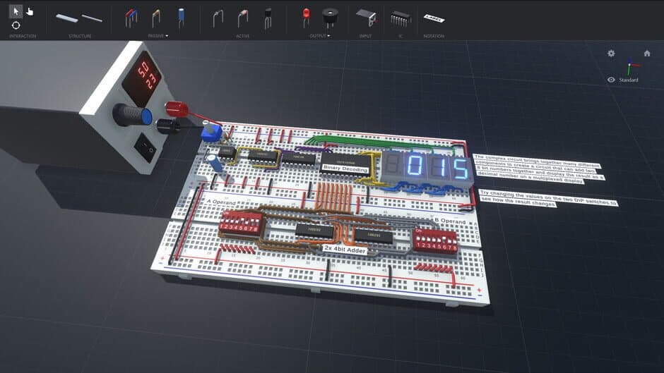 Скриншот 2 из Crumb Circuit Simulator