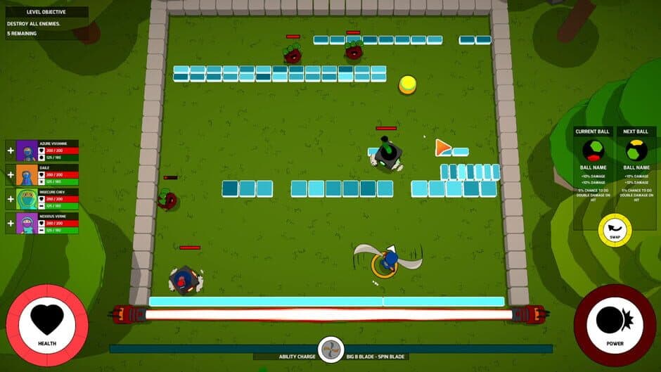 Скриншот 1 из Spin Kick Ninjas