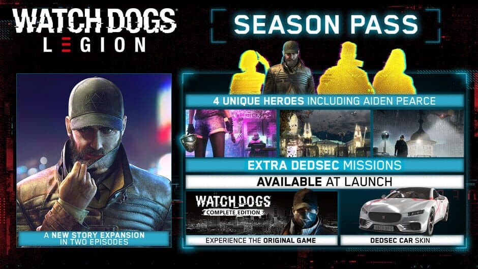 Скриншот 1 из Watch Dogs: Legion - Season Pass