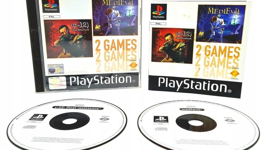 Скриншот 1 из 2 Games I MediEvil & C-12: Final Resistance
