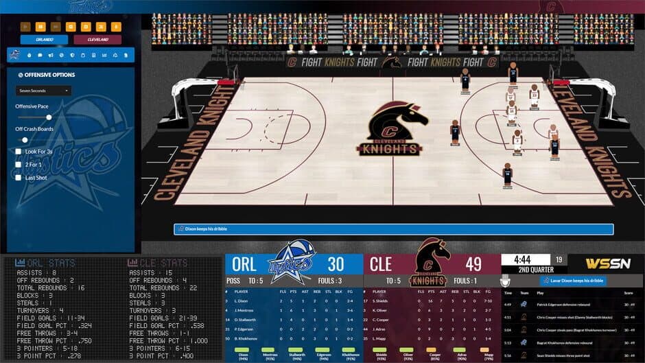 Скриншот 3 из Draft Day Sports: Pro Basketball 2023