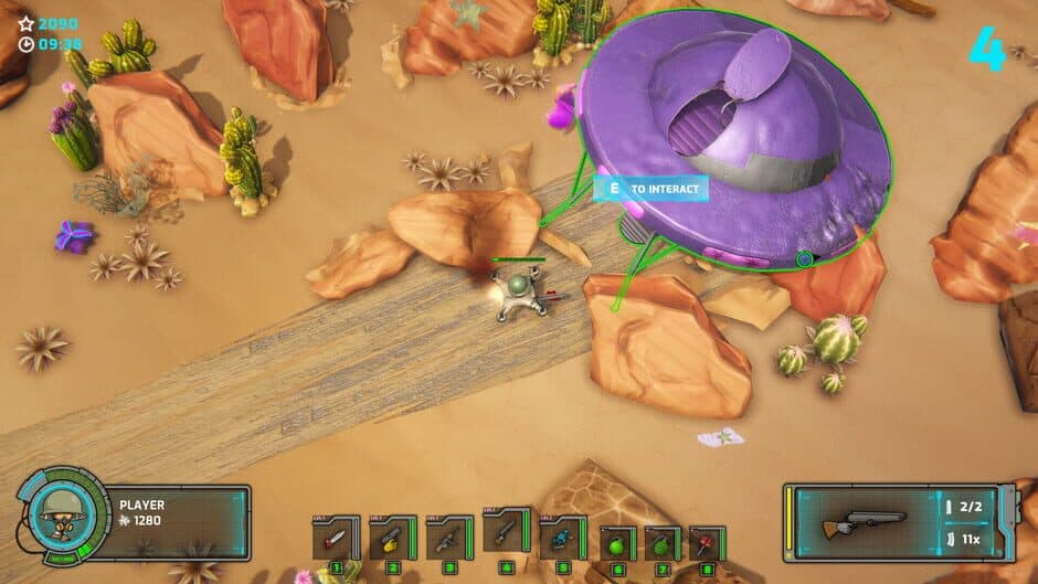 Скриншот 2 из Battle Drones: Red Rock Resistance