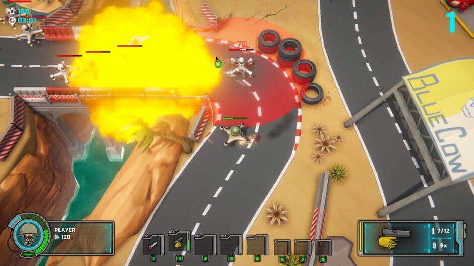 Скриншот 5 из Battle Drones: Red Rock Resistance