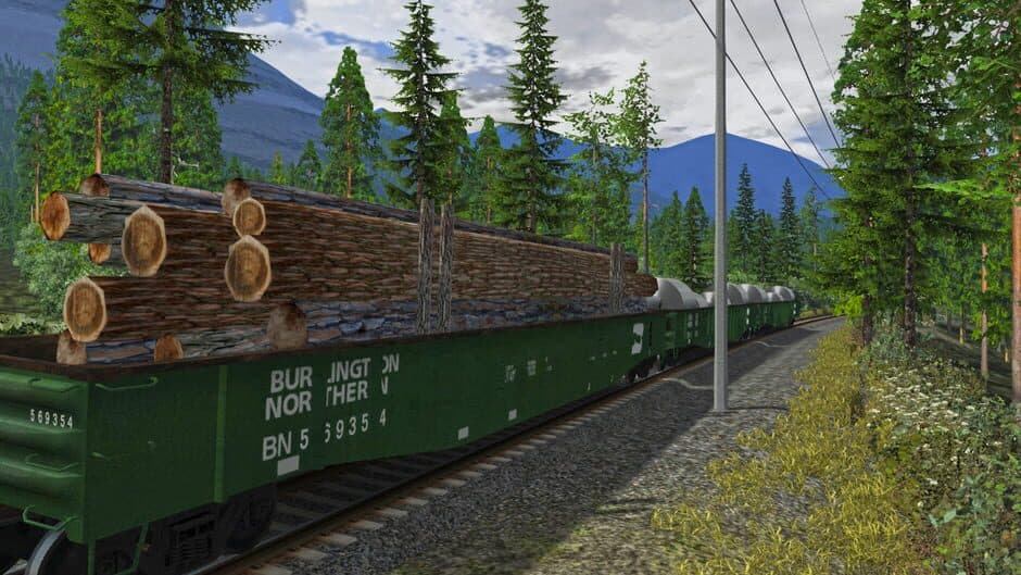 Скриншот 4 из Train Simulator Classic: BN Wagon Pack 01