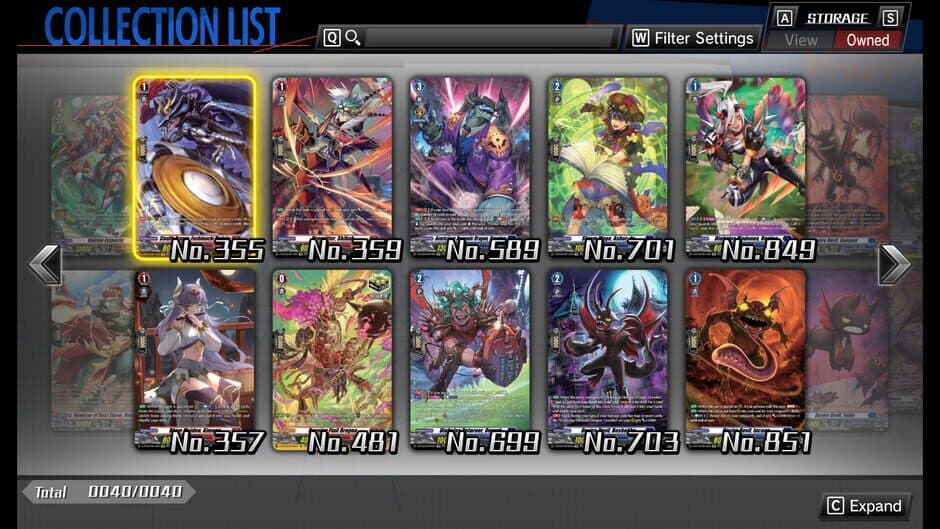 Скриншот 1 из Cardfight!! Vanguard: Dear Days - Rare Card Set 03 D-BT03: Advance of Intertwined Stars