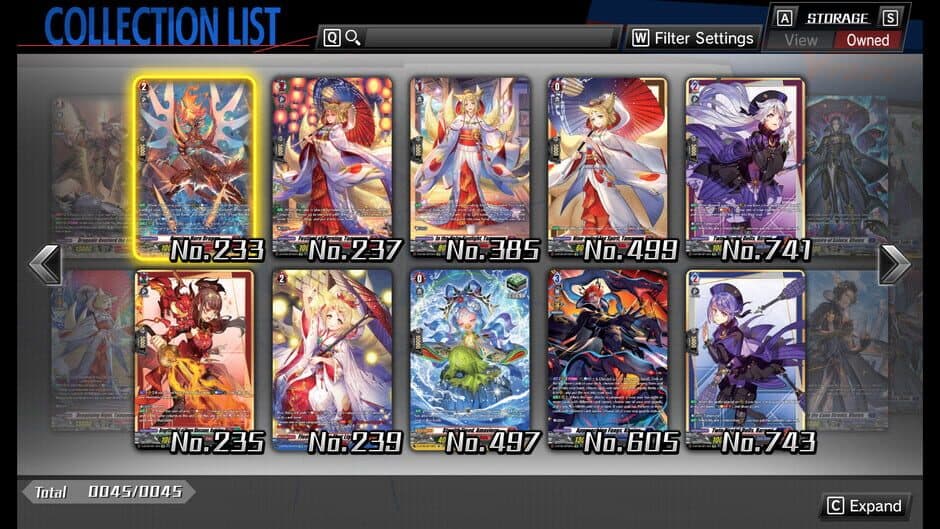 Скриншот 1 из Cardfight!! Vanguard: Dear Days - Rare Card Set 05 D-BT05: Triumphant Return of the Brave Heroes
