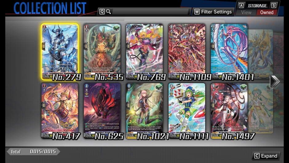 Скриншот 1 из Cardfight!! Vanguard: Dear Days - Rare Card Set 09 D-SS02: Festival Collection 2022