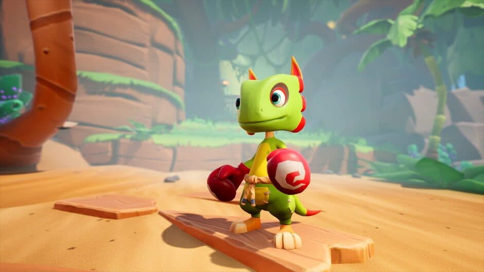 Скриншот 2 из Kao the Kangaroo: Yooka x Kao