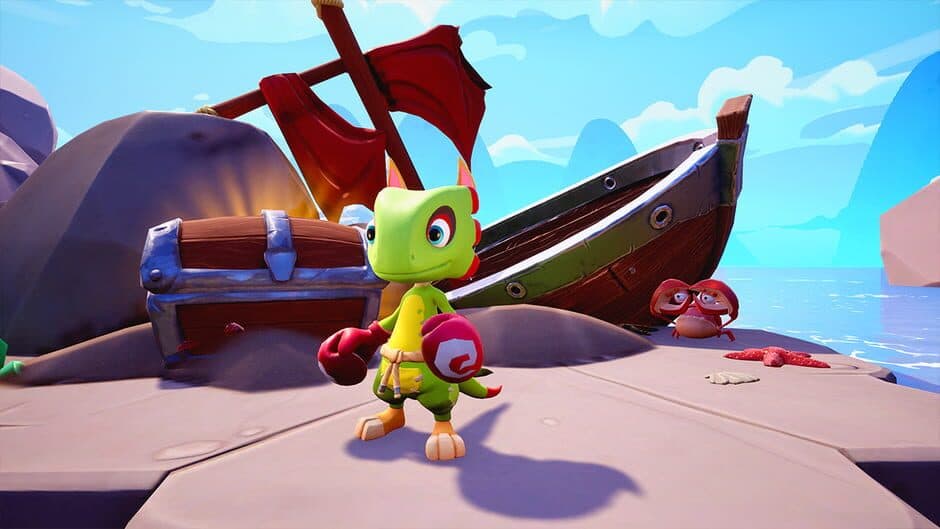 Скриншот 4 из Kao the Kangaroo: Yooka x Kao