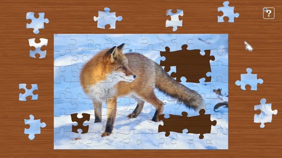 Скриншот 4 из Jigsaw Masterpieces: Animals in Snow