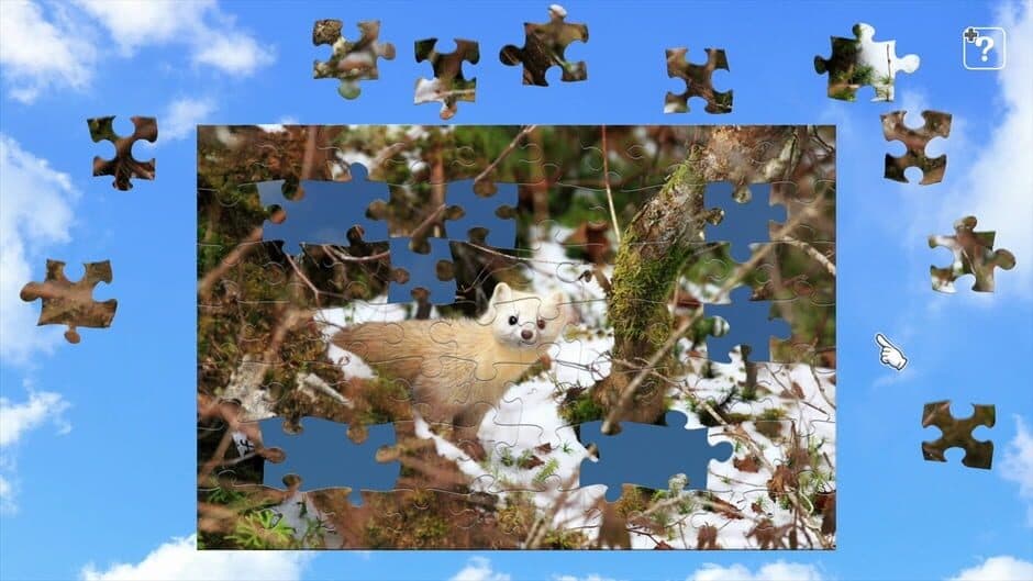 Скриншот 1 из Jigsaw Masterpieces: Animals in Snow